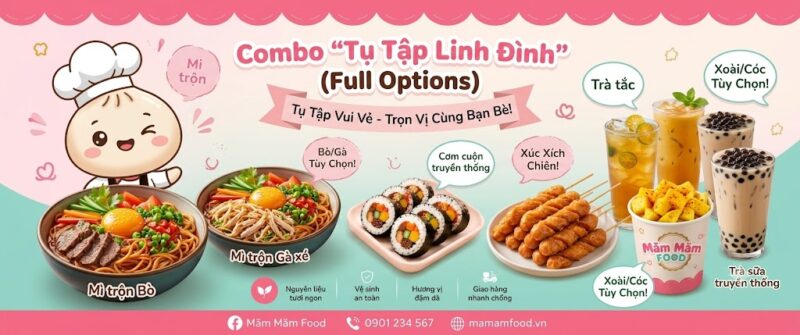 Combo "Tụ Tập Linh Đình"