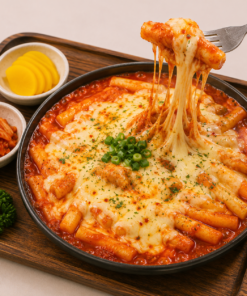 Tokbokki phô mai
