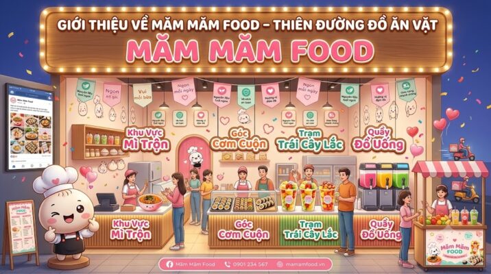 Giới Thiệu Về Măm Măm Food – Thiên Đường Đồ Ăn Vặt